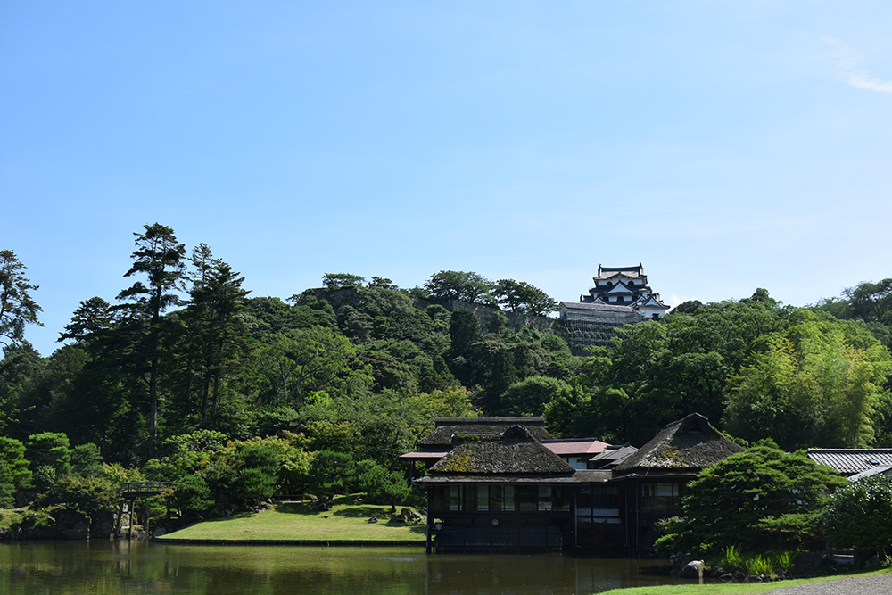 国宝・彦根城を歩く。 その6 <楽々園~玄宮園>_e0158128_20062868.jpg