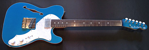 「Brilliant Turquoise MetallicのHollow T」1本目完成です!_e0053731_16305111.jpeg