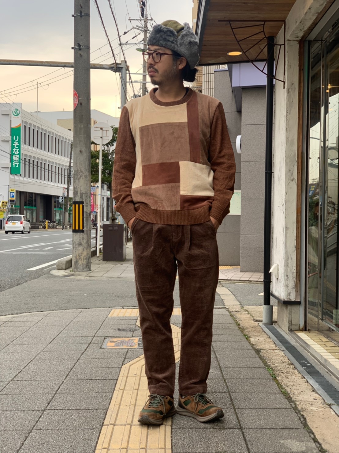 \"Nasngwam.\"<<MONDRIAN KNIT(BEIGE)>>Style~NORI~_c0167336_19272947.jpg