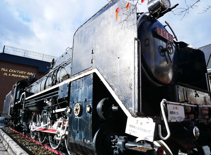 　　嵯峨嵐山駅前のD５１蒸気機関車　　２０１９-１２-２６　００：００ 　 　_b0093754_22350095.jpg