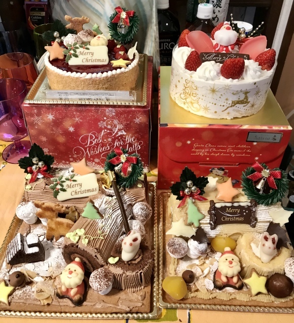 わんこだらけ?ケーキだらけのクリスマスパーティ☆_e0141159_14422853.jpeg