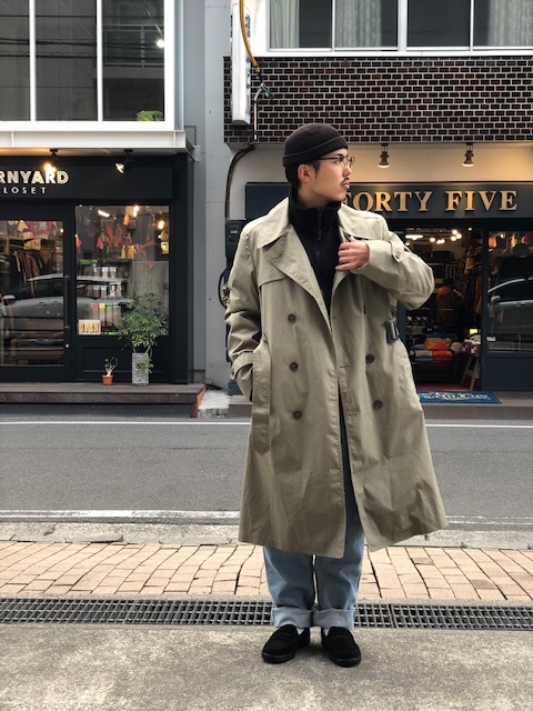 DSCP USMC ALL WEATHER TRENCH COAT！！ : 岡山 古着 セレクトショップ ...