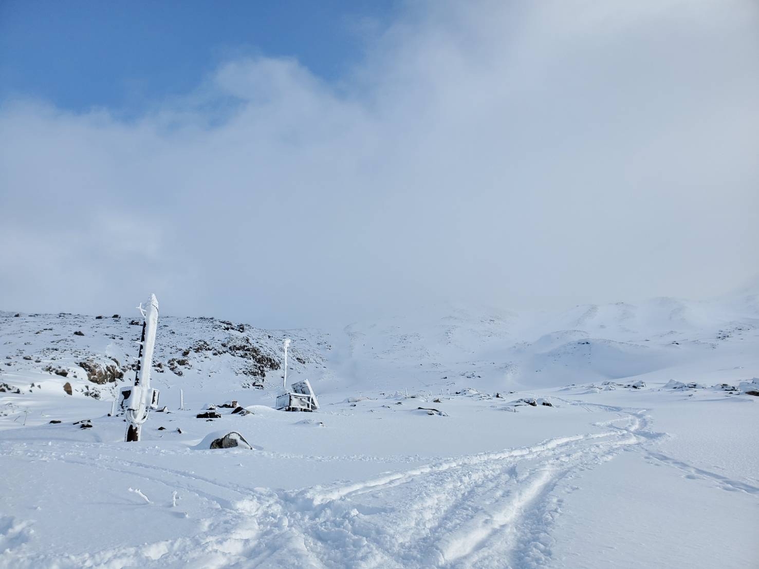 十勝岳で氷雪登山 バビシェ日記