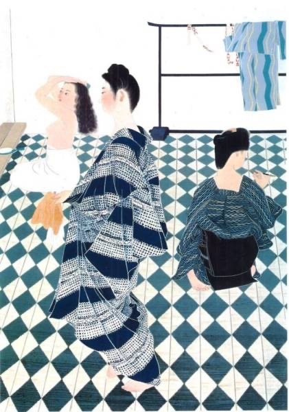 国立近代美術館『TRIO展』小倉遊亀《浴女その二》ほか - まい