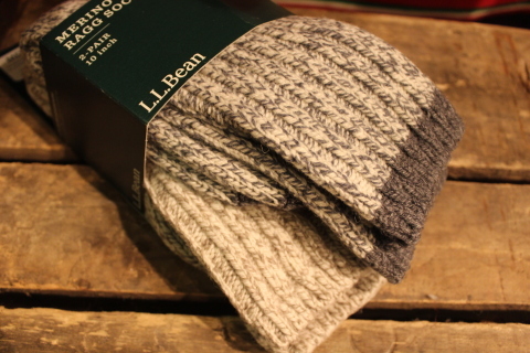 「L.L.Bean」アメリカンクラシックソックス \"ラグソックス\" ご紹介_f0191324_08254448.jpg