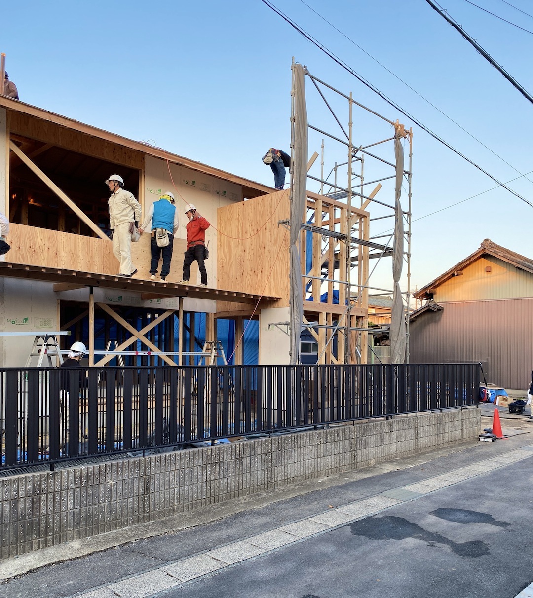 春日井の家 建て方 みのわ建築設計工房 Blog 春日井の家 建て方 みのわ建築設計工房 Blog