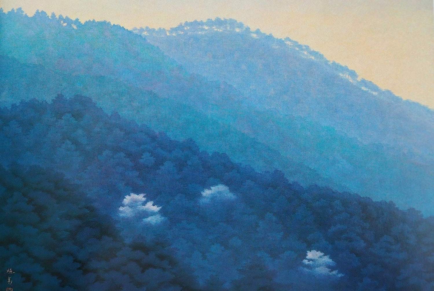 東山魁夷の「曙」 : 一語一絵