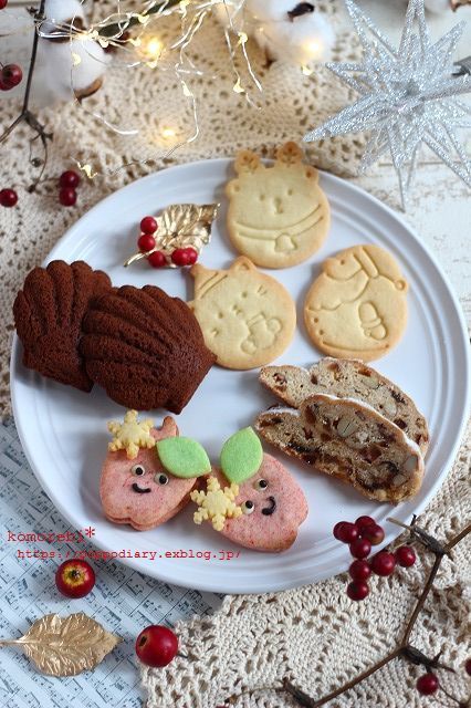 チーズタルトクリスマスバージョン&ぽっぽサンタ便♡_a0134594_22182770.jpg