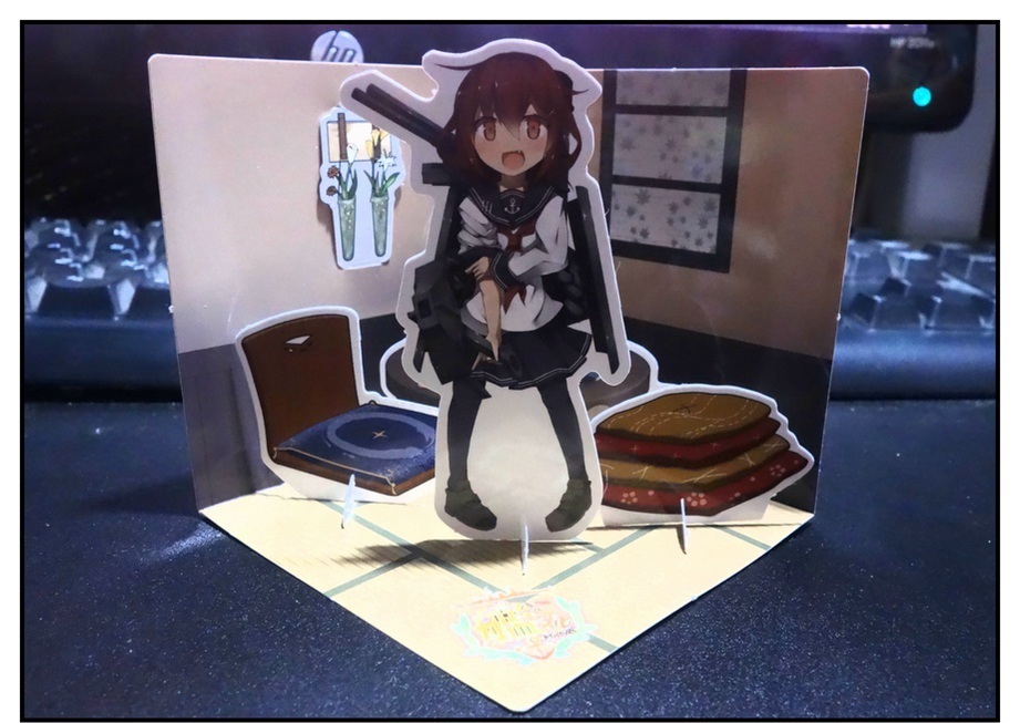 買って放置してた雷電姉妹ペーパークラフトなのです!_f0205396_21390743.jpg