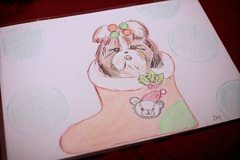 スモーキーお預かり隊ママ達と我が家でクリスマスランチ♪_c0090198_18464309.jpg