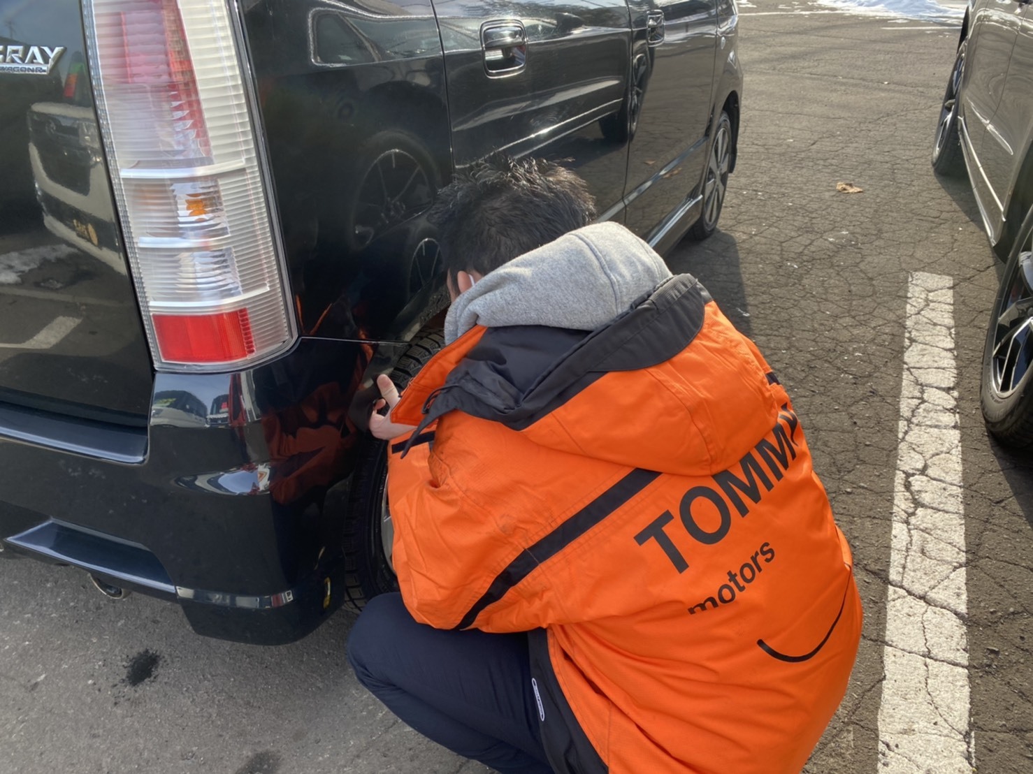 12月25日(水)☆TOMMYアウトレット☆あゆブログ₍₍(∩´ ᵕ `∩)⁾⁾ ワゴンRスティングレーH様納車♪ 自社ローン・ローンサポート☆_b0127002_12360198.jpg