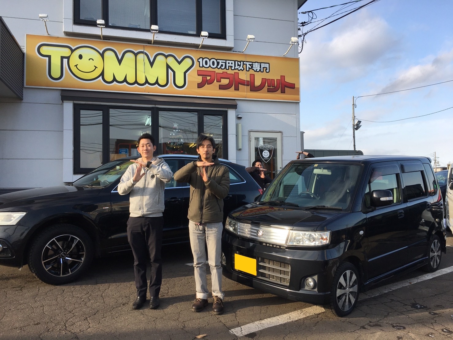 12月25日(水)☆TOMMYアウトレット☆あゆブログ₍₍(∩´ ᵕ `∩)⁾⁾ ワゴンRスティングレーH様納車♪ 自社ローン・ローンサポート☆_b0127002_14475002.jpg