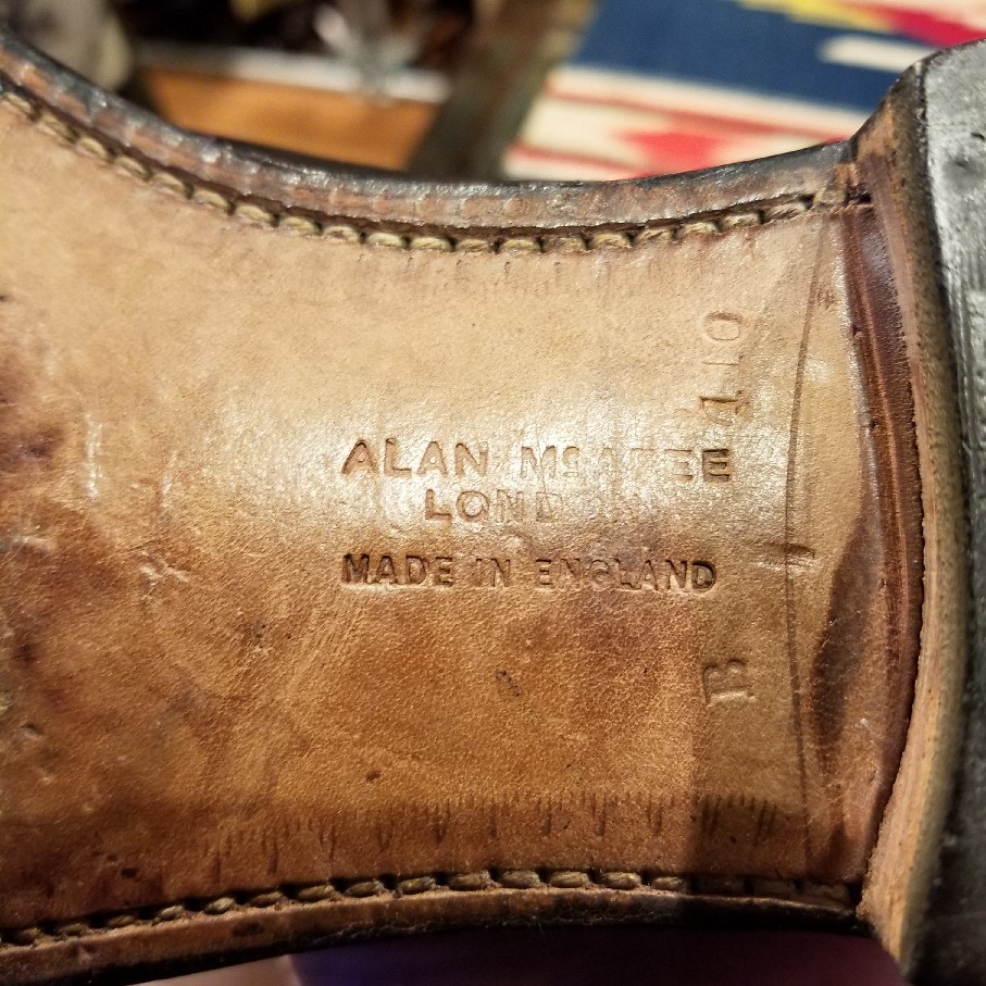 1990\'s \" ALAN MCAFEE \" Church\'s Made !!_d0342315_18501066.jpg