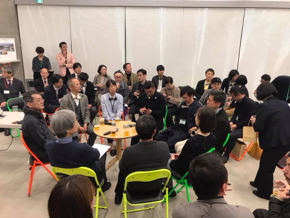 タニタハウジングウエア 屋根のある建築作品コンテストの表彰式&懇親会に参加してきました。_f0165030_08254601.jpg