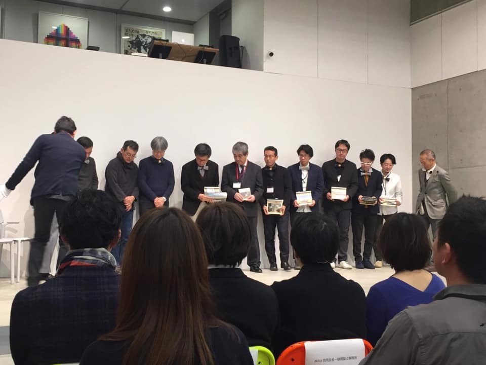 タニタハウジングウエア 屋根のある建築作品コンテストの表彰式&懇親会に参加してきました。_f0165030_08254616.jpg
