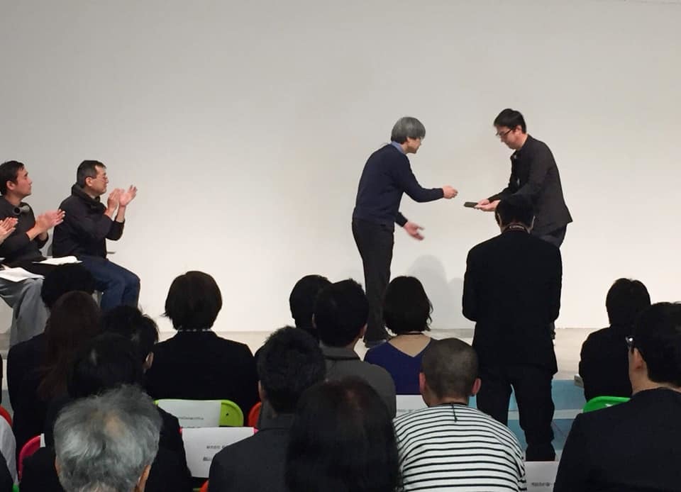 タニタハウジングウエア 屋根のある建築作品コンテストの表彰式&懇親会に参加してきました。_f0165030_08254730.jpg