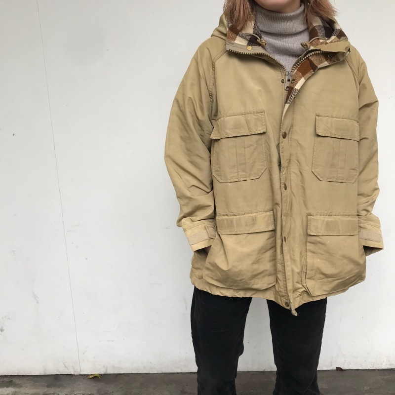 80's "L.L.Bean" BAXTER STATE PARKA : 「NoT  kyomachi」はレディース専門のアメリカ古着の店です。アメリカで直接買い付けたvintage  古着やレギュラー古着、Antique、コーディネート等を紹介していきます。