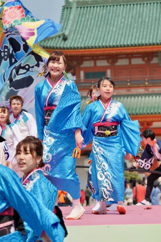 ２０１９京都さくらよさこい１日目神宮道スペシャルステージその３（夢源風人）_a0009554_21480531.jpg