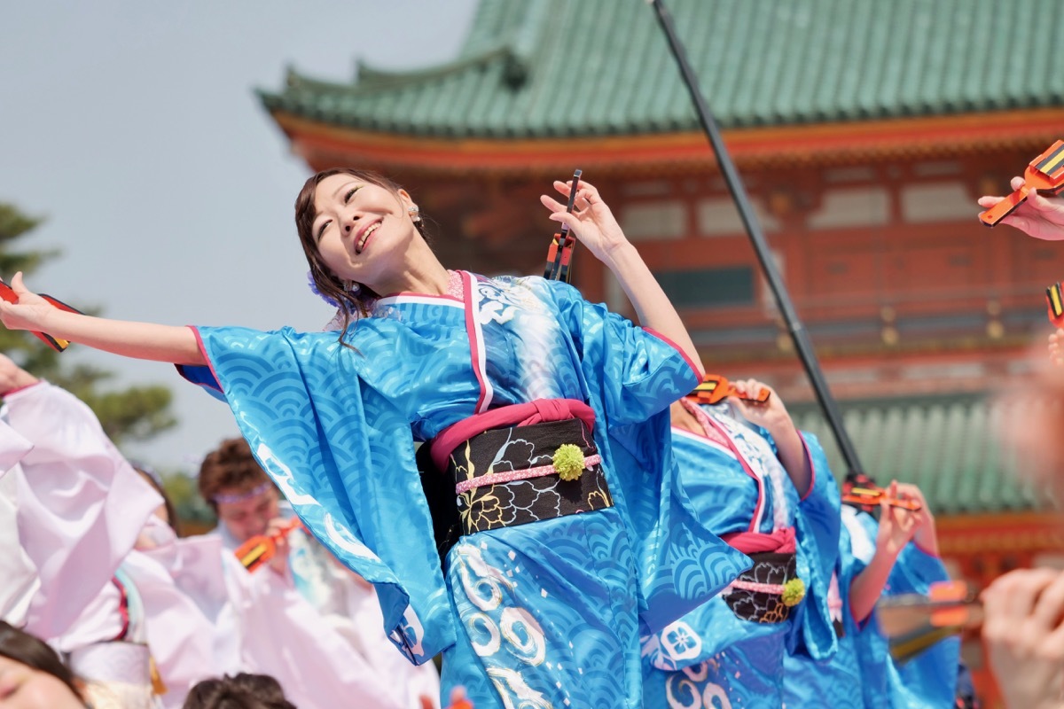 ２０１９京都さくらよさこい１日目神宮道スペシャルステージその３（夢源風人）_a0009554_21524788.jpg