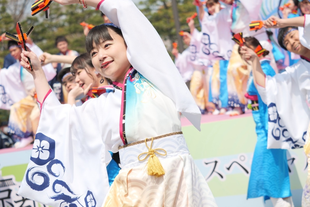 ２０１９京都さくらよさこい１日目神宮道スペシャルステージその３（夢源風人）_a0009554_21564255.jpg