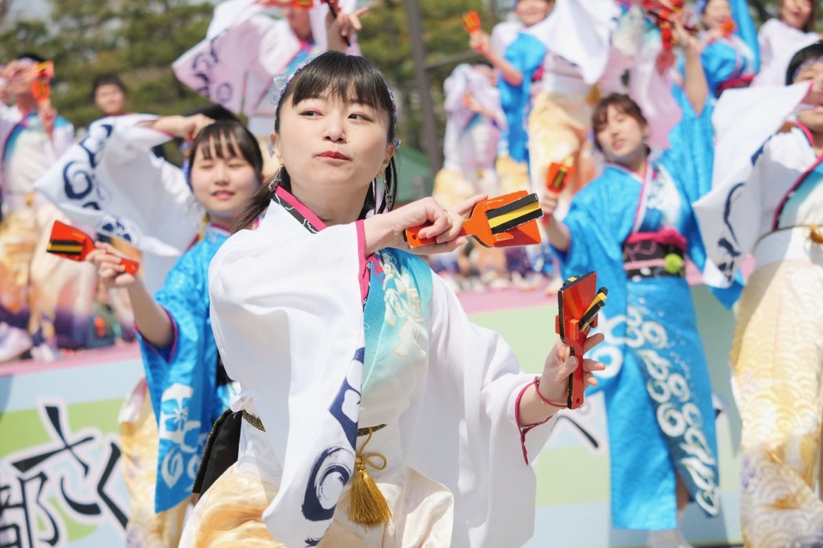 ２０１９京都さくらよさこい１日目神宮道スペシャルステージその３（夢源風人）_a0009554_21572957.jpg