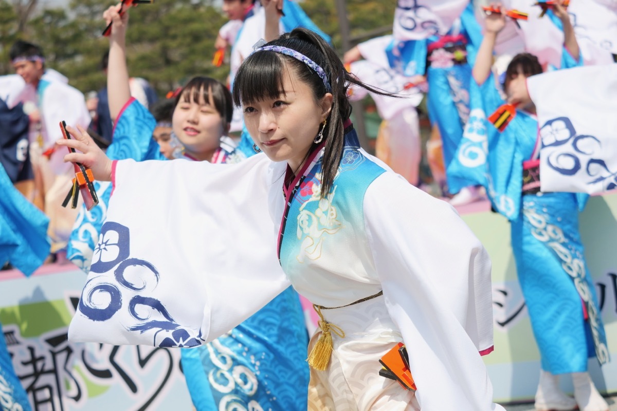 ２０１９京都さくらよさこい１日目神宮道スペシャルステージその３（夢源風人）_a0009554_21582470.jpg