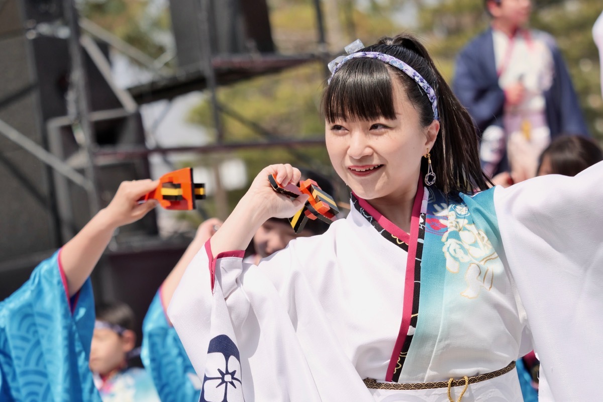 ２０１９京都さくらよさこい１日目神宮道スペシャルステージその３（夢源風人）_a0009554_22105970.jpg