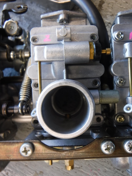 CBX400Fのマフラー製作とキャブ修理・・・その8_a0163159_00465633.jpg