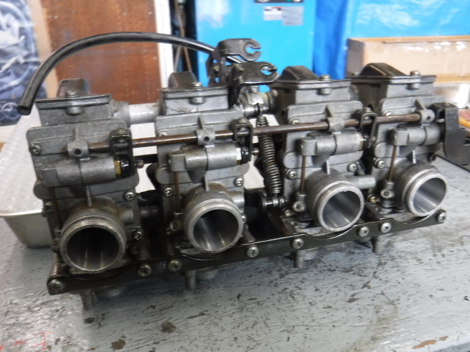 CBX400Fのマフラー製作とキャブ修理・・・その9_a0163159_01050001.jpg