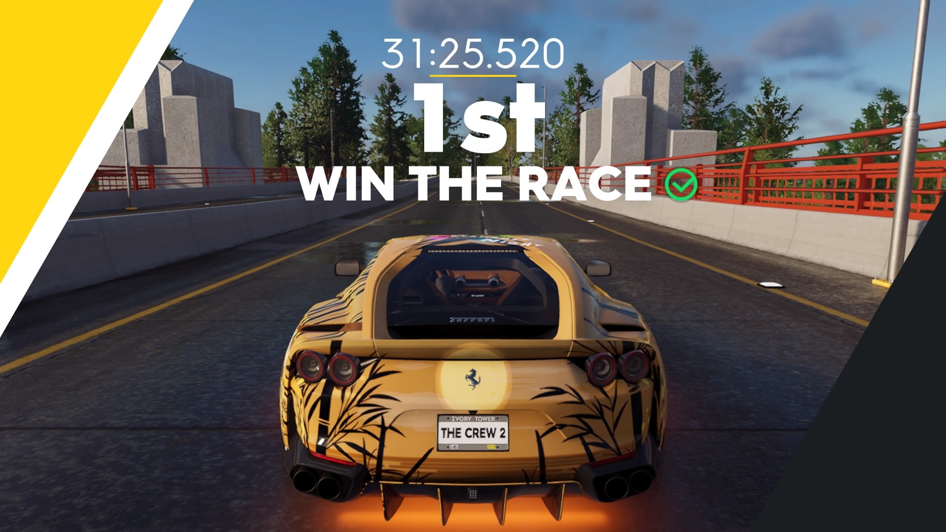 ゲーム The Crew2 Saleen S7 Twin Turbo 孤影悄然