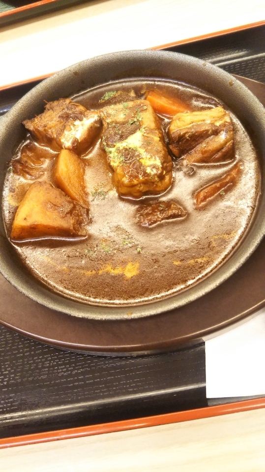 松屋 ビーフシチュー_f0076001_23332423.jpg
