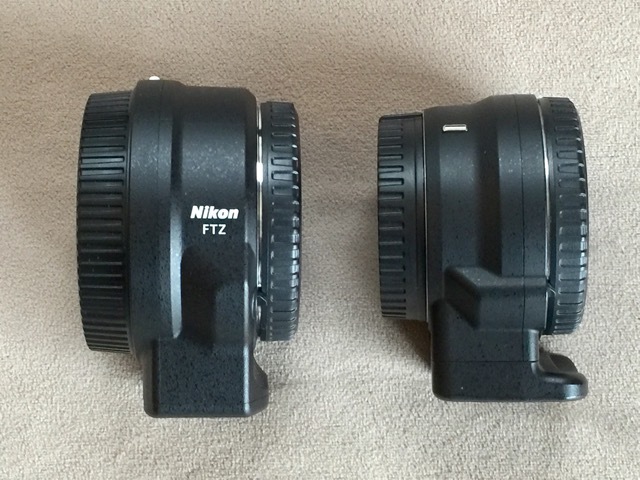 Nikonのマウントコンバーター FTZとFT1 : カワセミ王国