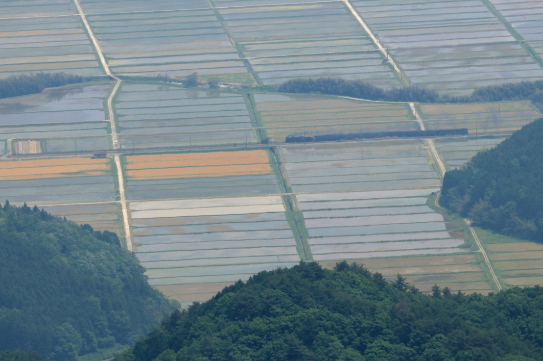 水鏡に薄い煙 - 2019年・山口線 -_b0190710_23045198.jpg