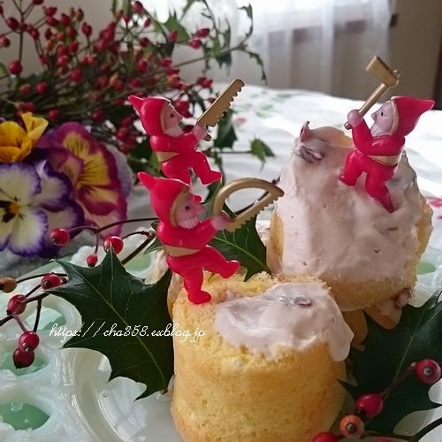 犬ケーキ 小豆とヨーグルトのクリーム 狆の茶々丸 犬ケーキ 小豆とヨーグルトのクリーム 狆の茶々丸