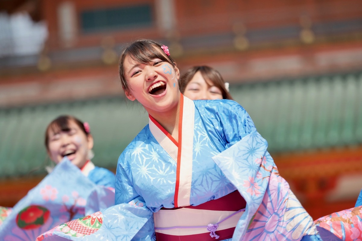 ２０１９京都さくらよさこい１日目神宮道スペシャルステージその５（京炎そでふれ！華羅紅）_a0009554_22005656.jpg