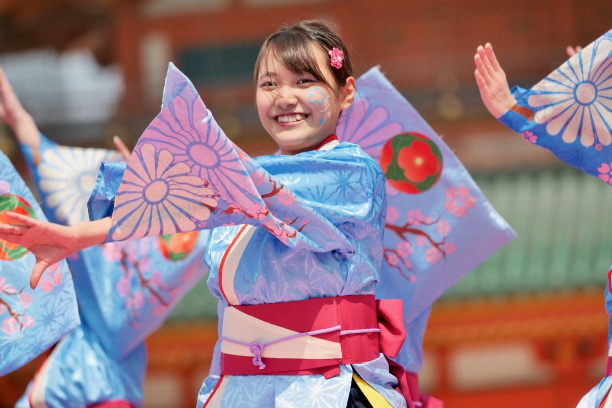 ２０１９京都さくらよさこい１日目神宮道スペシャルステージその５（京炎そでふれ！華羅紅）_a0009554_22034573.jpg