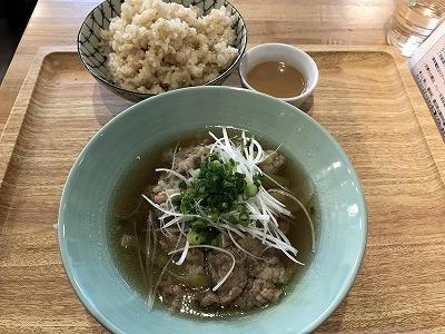 肉屋食堂 太助 目黒店 僕の昼食