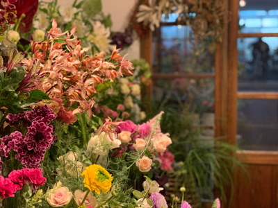 お正月花 お飾り♪_e0128909_20483507.jpg