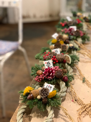 お正月花 お飾り♪_e0128909_20483839.jpg