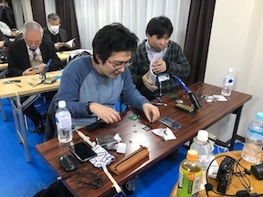 トラ技ジュニアのセミナー教材で遊ぶ １ 湧雲日記