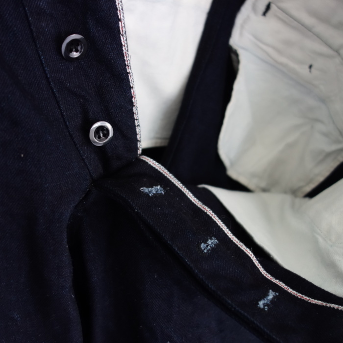 3月の製作 / frenchwork indigo trousers_e0130546_16462145.jpg
