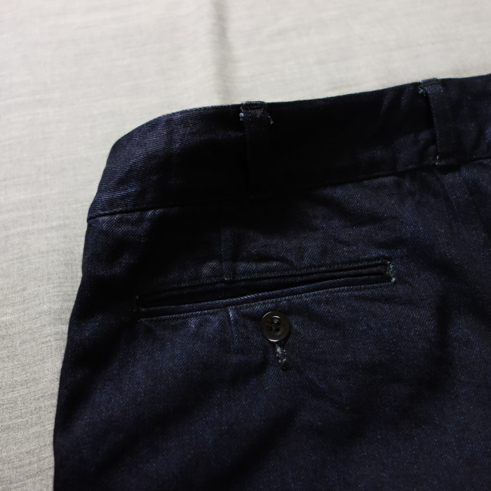 3月の製作 / frenchwork indigo trousers_e0130546_16480343.jpg