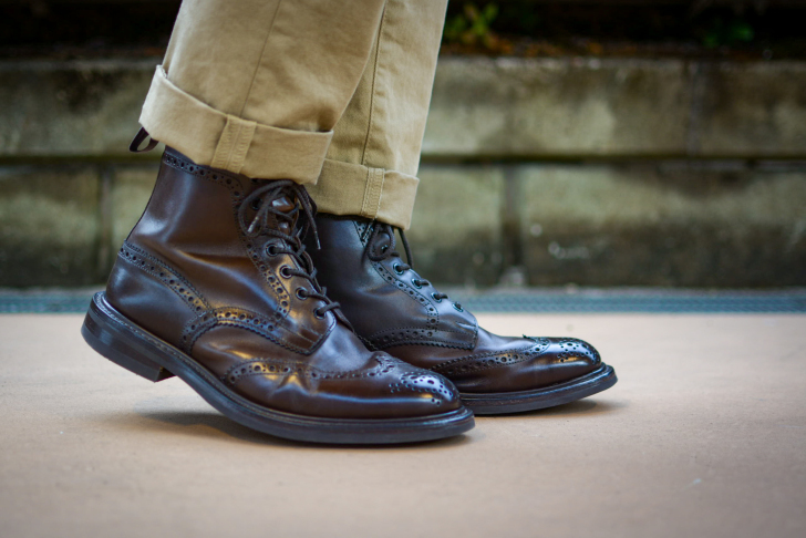 20年経っても。 トリッカーズ モールトン Espresso burnished : 今日も