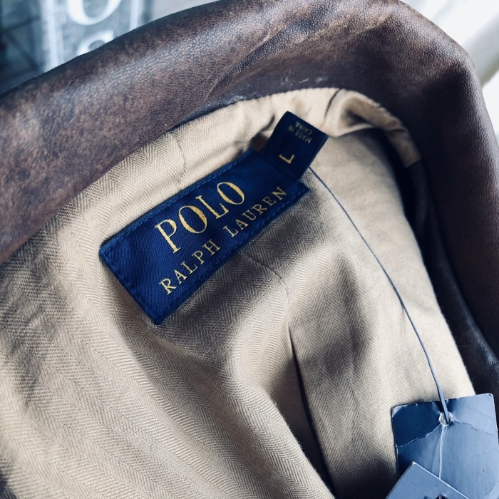 Polo Ralph Lauren レザージャケット_b0139233_11552481.jpg
