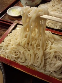 銀座 泰明庵のもりそばゴマだれ_f0112873_1612062.jpg