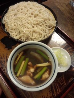 銀座 泰明庵のもりそばゴマだれ_f0112873_1632319.jpg