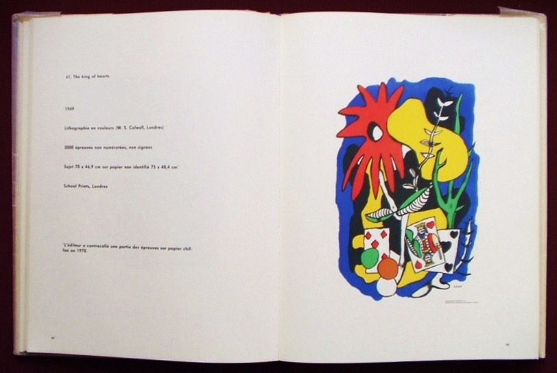 フェルナン・レジェ、Le Triangle rouge、希少図版 フェルナン・レジェ、Le Triangle rouge、希少図版 フェルナン