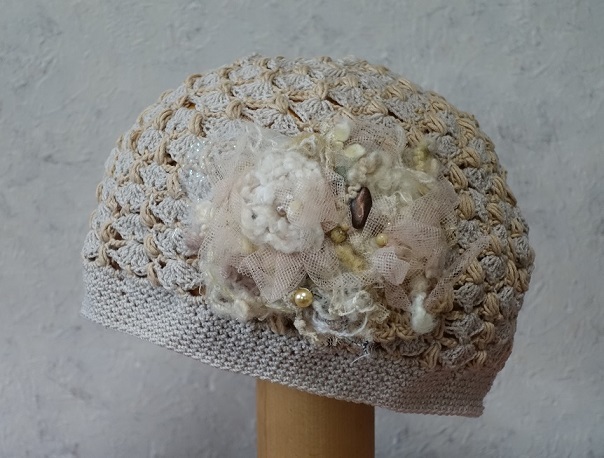 手編みの帽子_a0386238_21171467.jpg