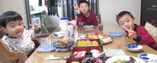 恒例の「ごちそう」_d0085887_19181015.jpg