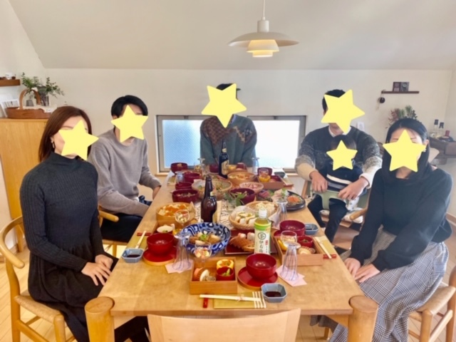 New Year\'s party 元旦に家族揃って♪♪_a0165160_18090082.jpg